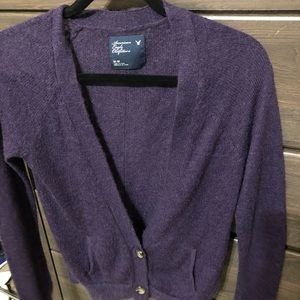 American Eagle Outfitters Purple Sweater